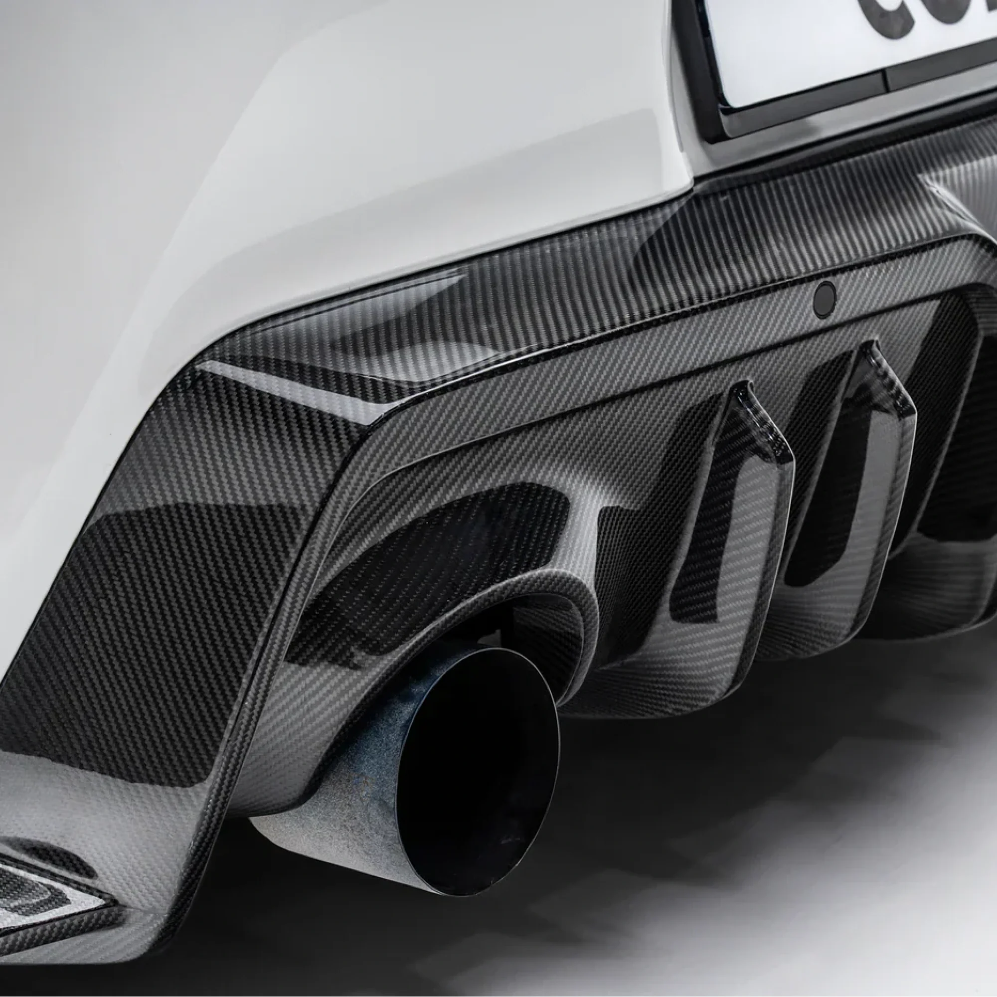 TOYOTA GR SUPRA CARBON FIBER REAR DIFFUSER - Image 9