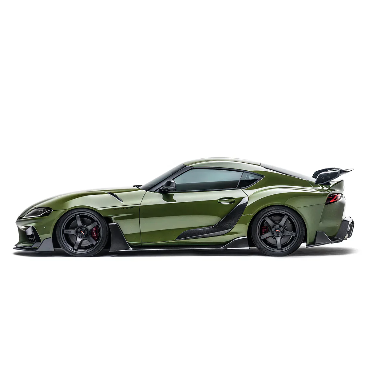 TOYOTA GR SUPRA CARBON FIBER SIDE SKIRTS V2 - Image 2