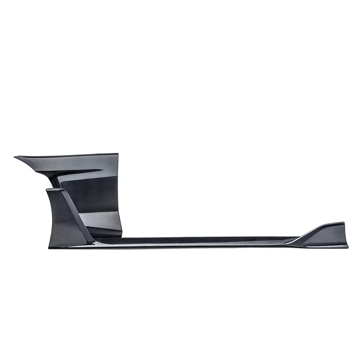 TOYOTA GR SUPRA CARBON FIBER SIDE SKIRTS V2 - Image 7