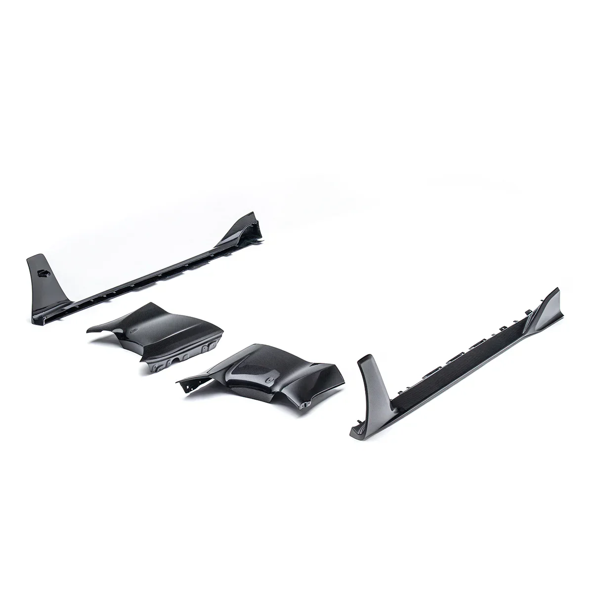 TOYOTA GR SUPRA CARBON FIBER SIDE SKIRTS V2 - Image 8