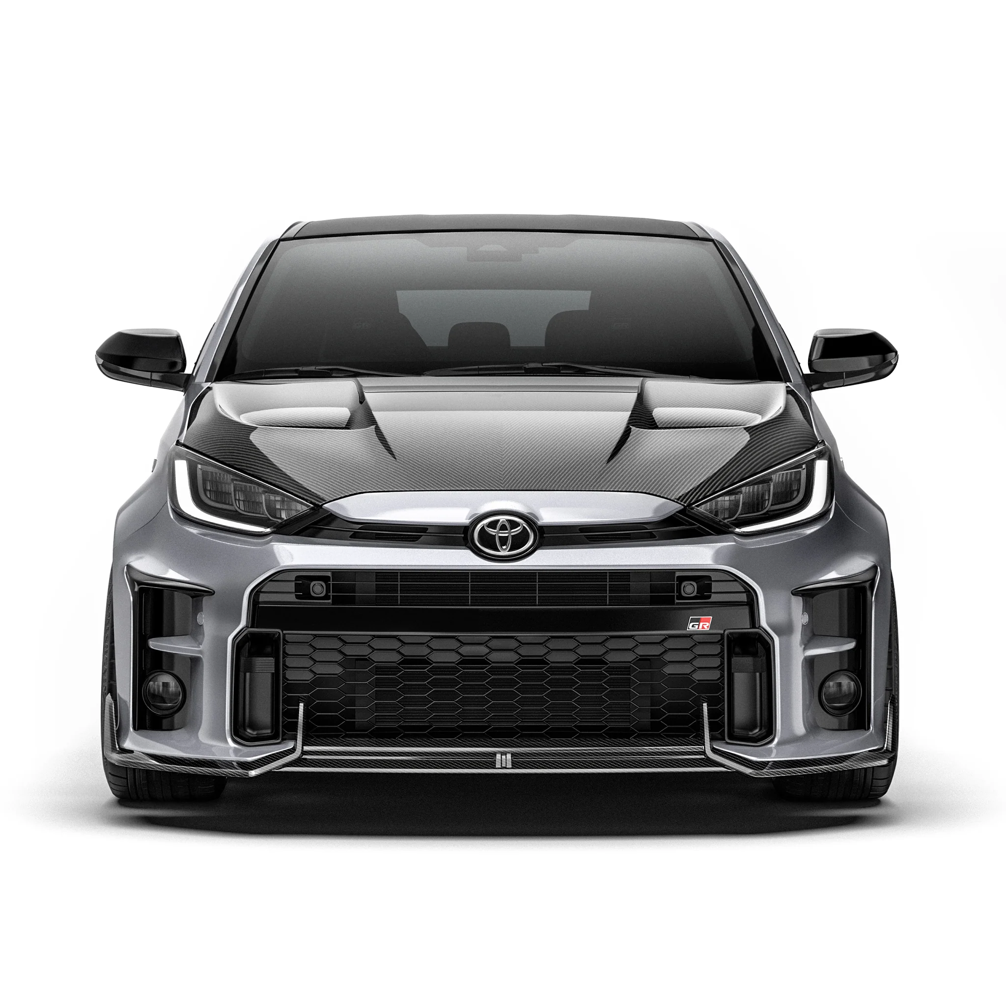 TOYOTA GR YARIS (GEN 1) CARBON FIBER FRONT LIP - Image 4