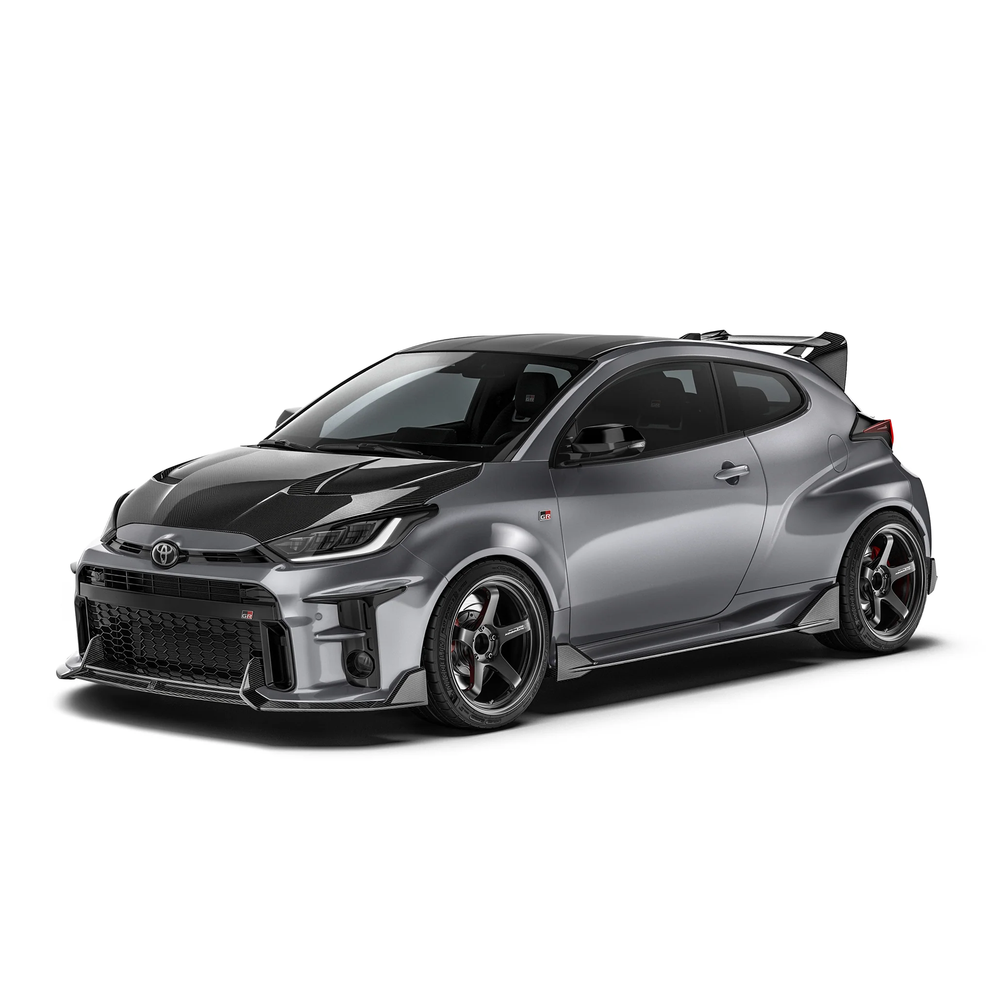 TOYOTA GR YARIS (GEN 1) CARBON FIBER FRONT LIP - Image 5