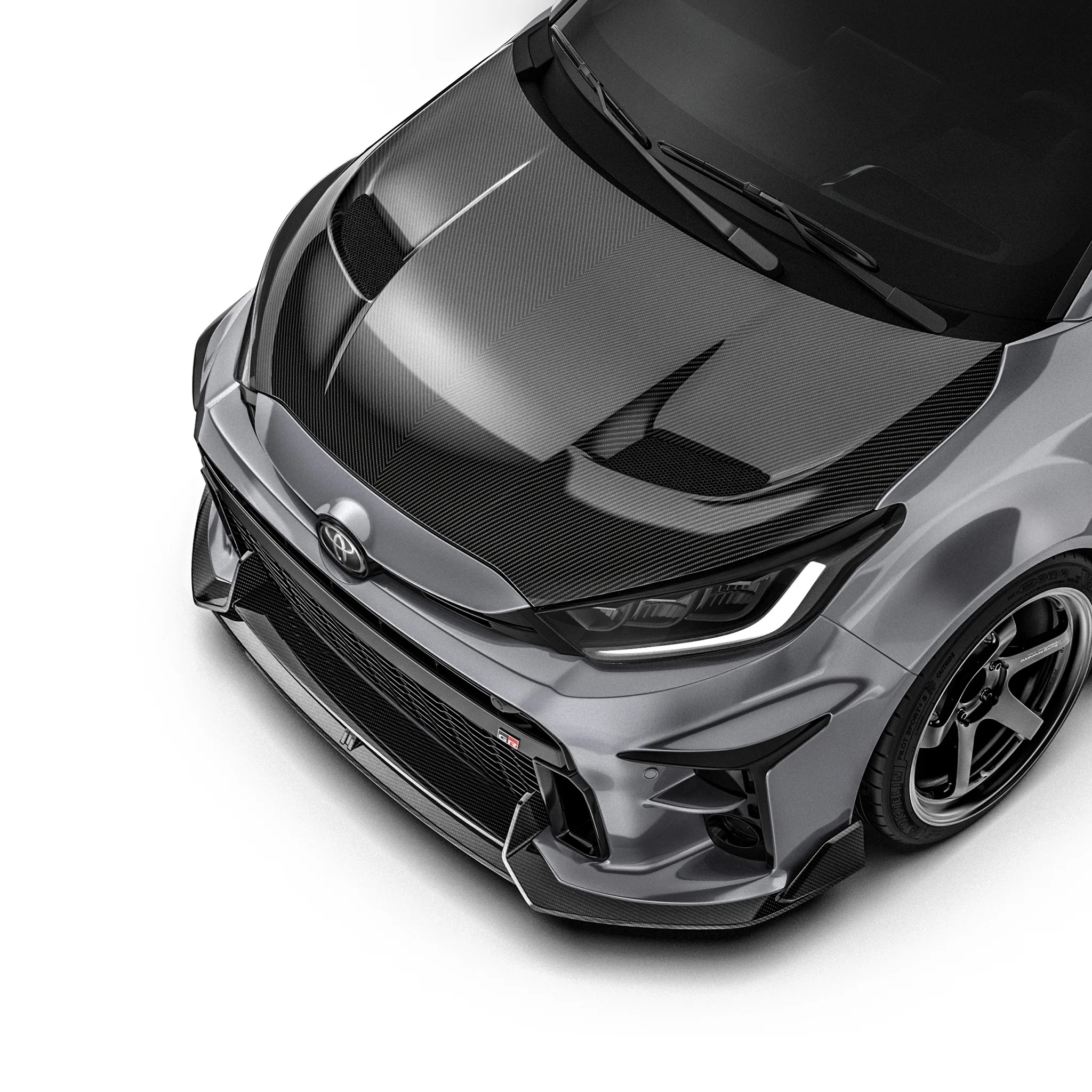 TOYOTA GR YARIS (GEN 1 & 2) PREPREG HOOD - Image 3