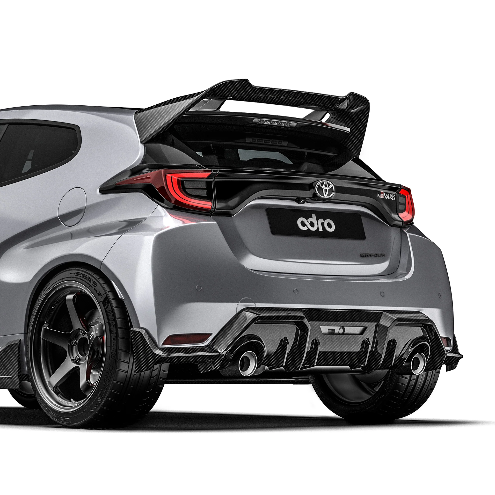 TOYOTA GR YARIS (GEN 1 & 2) PREPREG SPOILER - Image 2