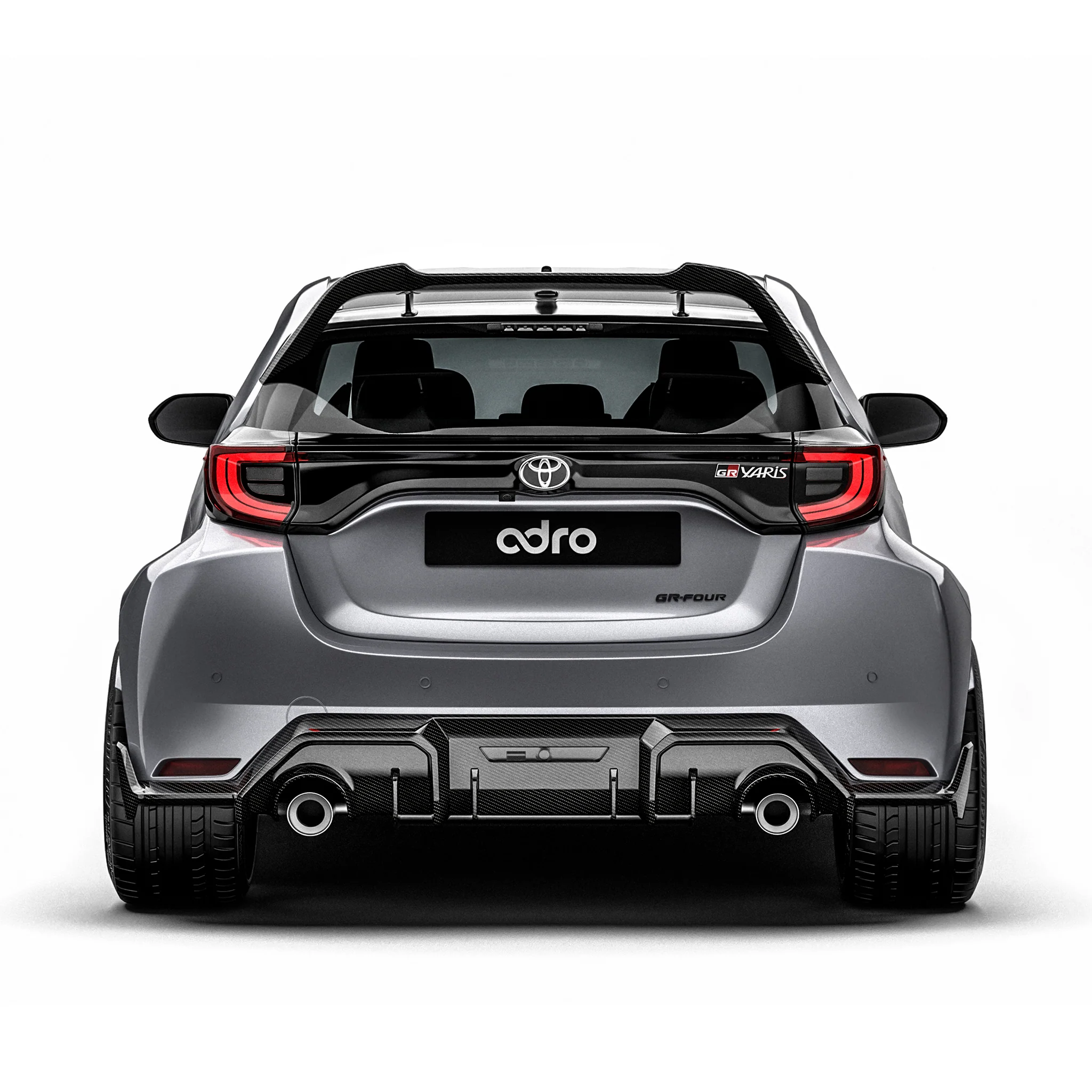TOYOTA GR YARIS (GEN 1 & 2) PREPREG SPOILER - Image 4