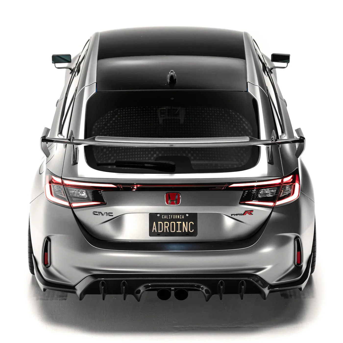 HONDA FL5 CIVIC TYPE R AT-R4 SWAN NECK WING - Image 6