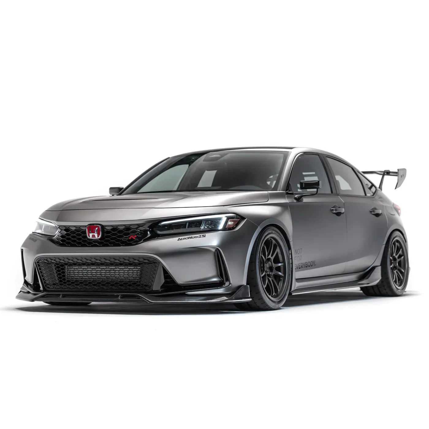 HONDA FL5 CIVIC TYPE R CARBON FIBER FRONT LIP - Image 5