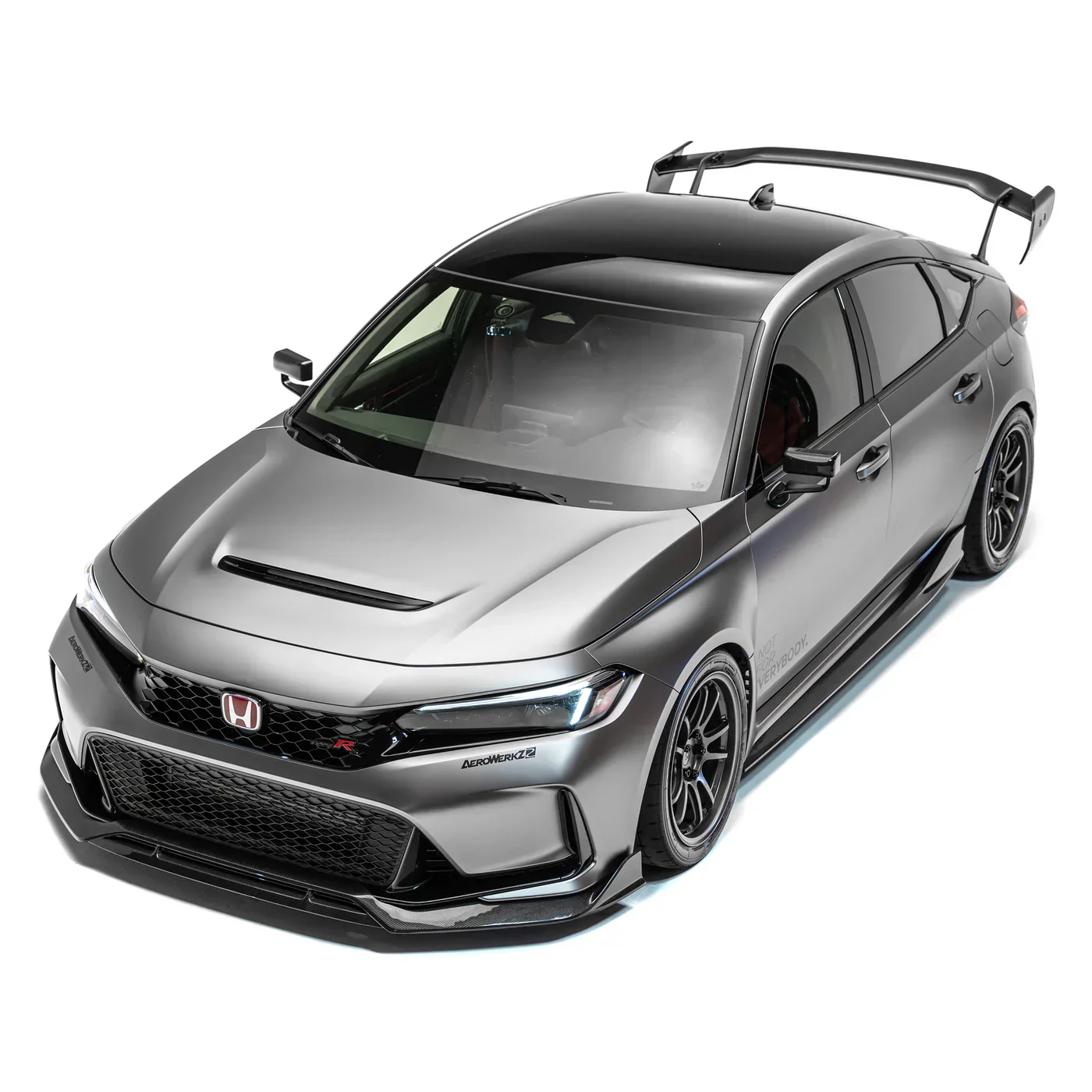 HONDA FL5 CIVIC TYPE R CARBON FIBER FRONT LIP - Image 6