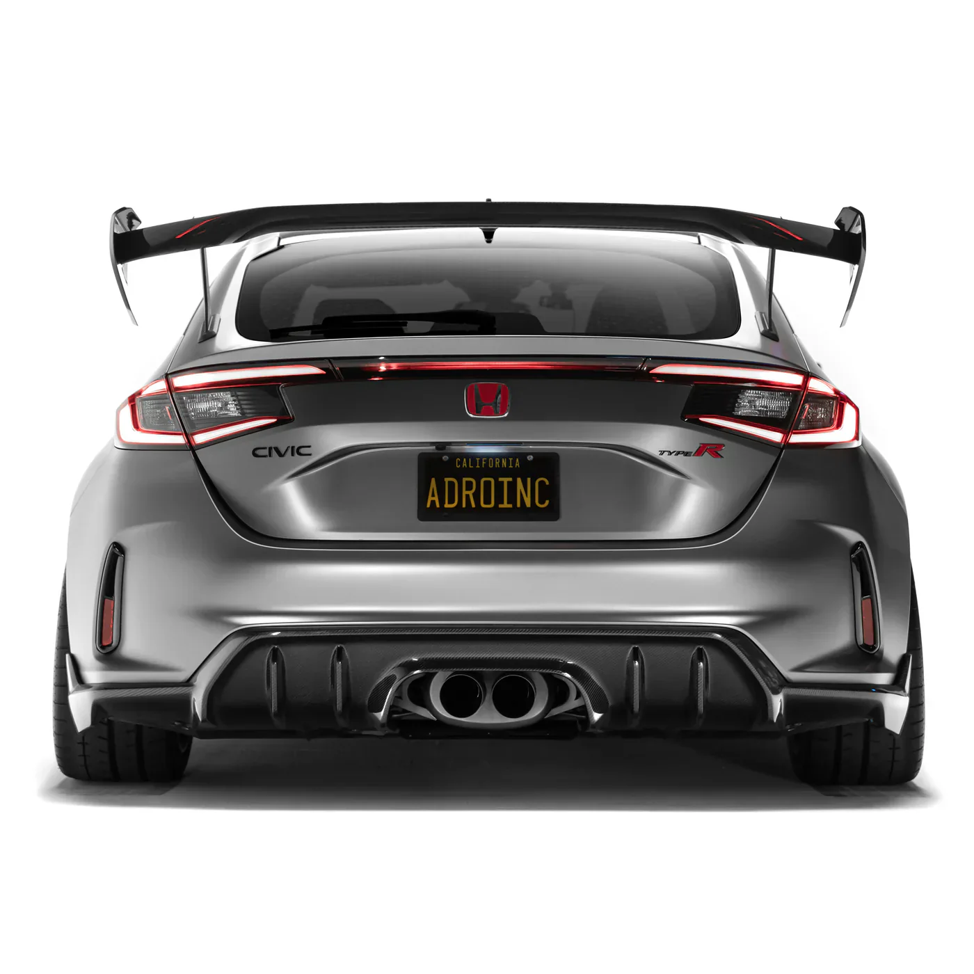 HONDA FL5 CIVIC TYPE R CARBON FIBER REAR DIFFUSER - Image 2