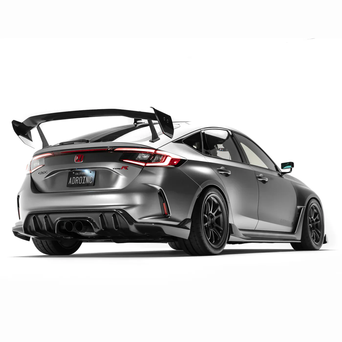 HONDA FL5 CIVIC TYPE R CARBON FIBER REAR DIFFUSER - Image 3