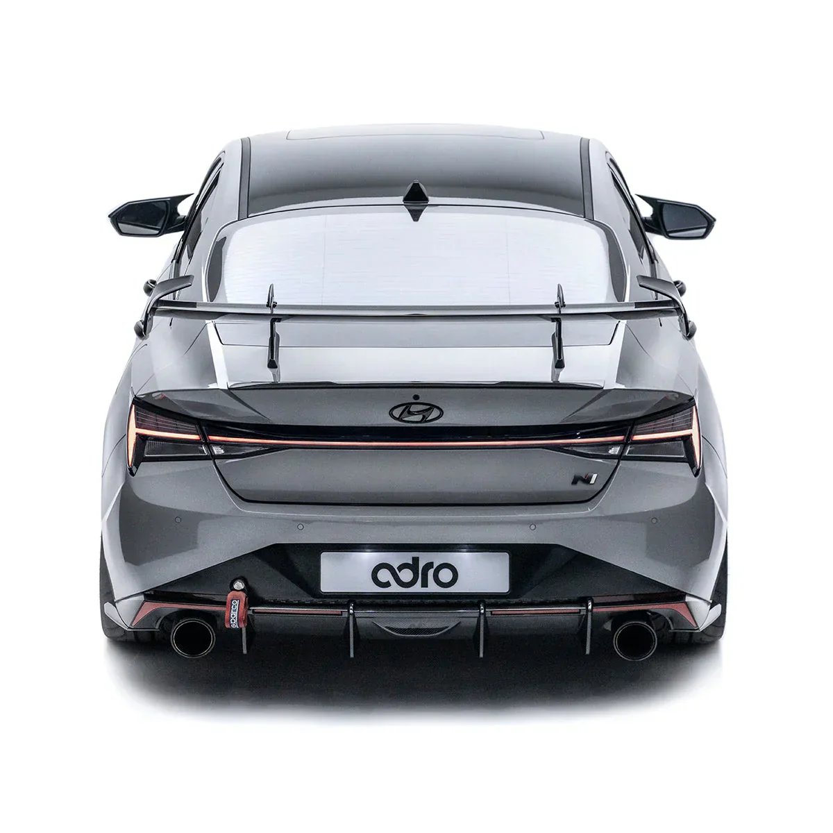 HYUNDAI ELANTRA N AT-R1 SWAN NECK WING - Image 3