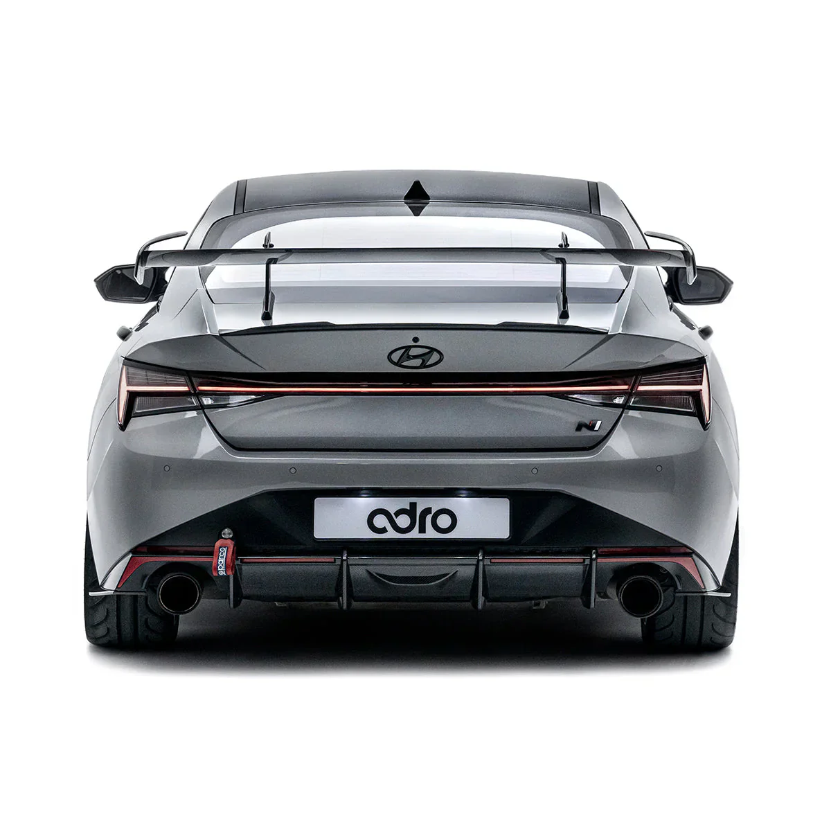 HYUNDAI ELANTRA N AT-R1 SWAN NECK WING - Image 4