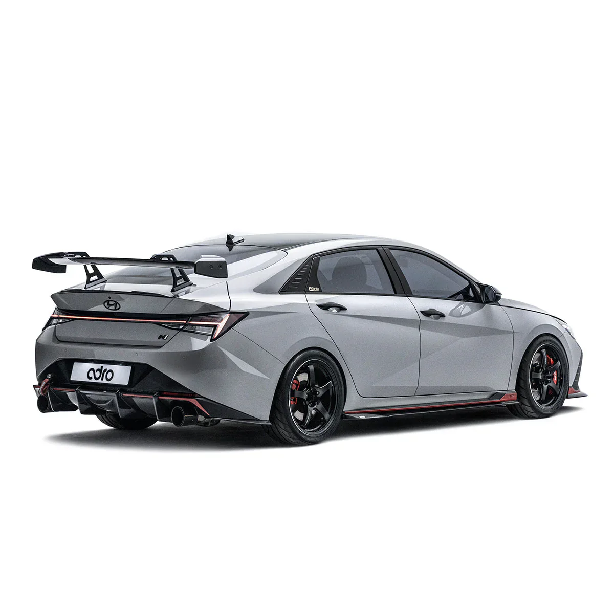 HYUNDAI ELANTRA N AT-R1 SWAN NECK WING - Image 5