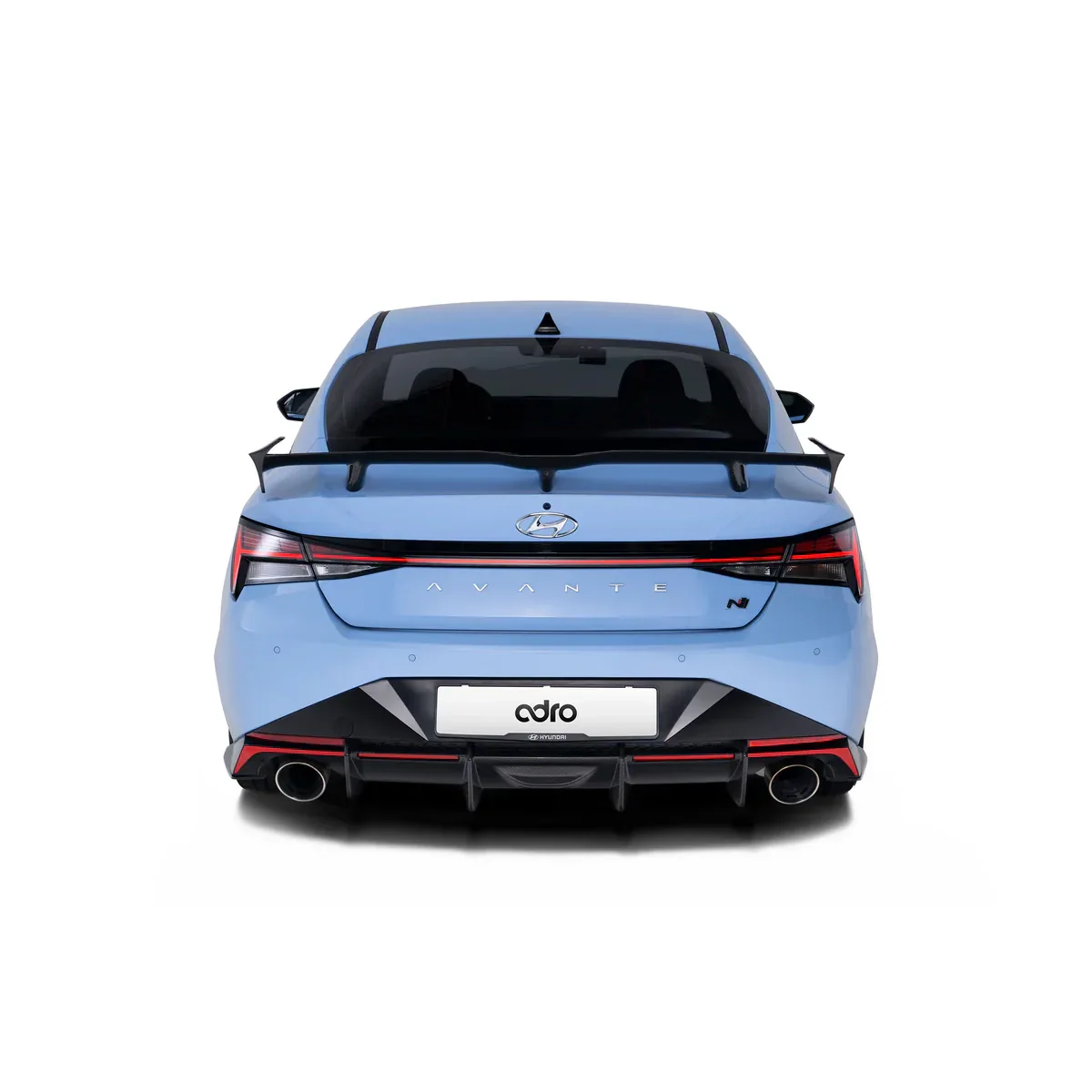 HYUNDAI ELANTRA N CARBON FIBER REAR DIFFUSER - Image 4
