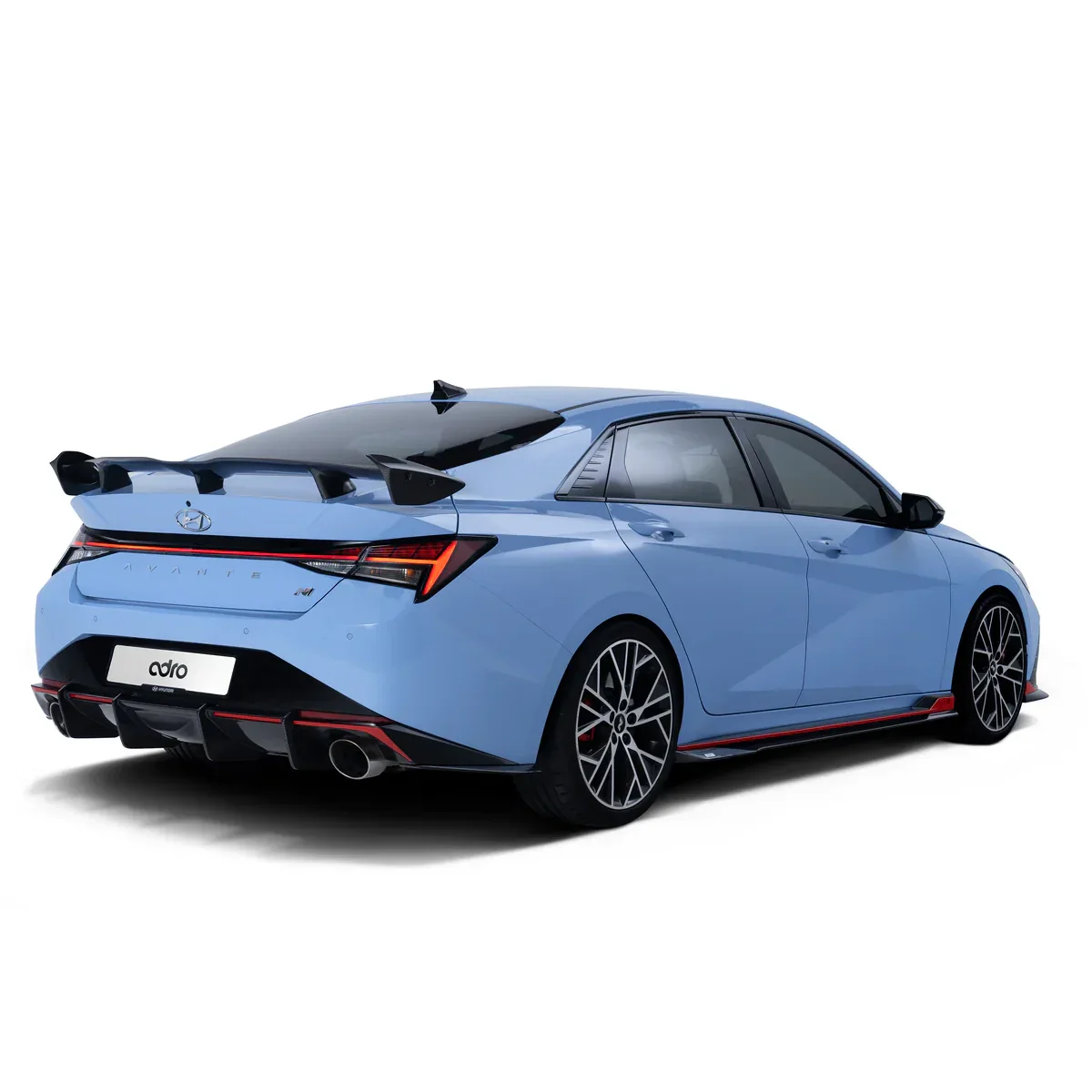 HYUNDAI ELANTRA N CARBON FIBER SIDE SKIRTS V1 - Image 6