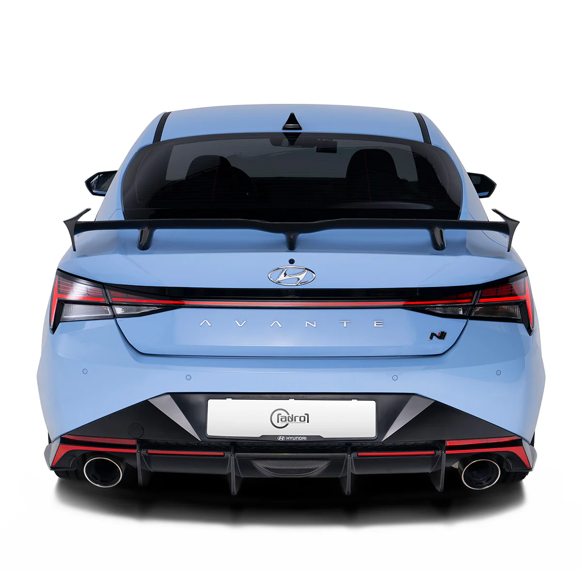 HYUNDAI ELANTRA N CARBON FIBER SPOILER V1 - Image 2