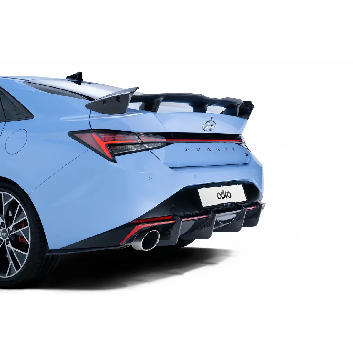 HYUNDAI ELANTRA N CARBON FIBER SPOILER V1 - Image 4