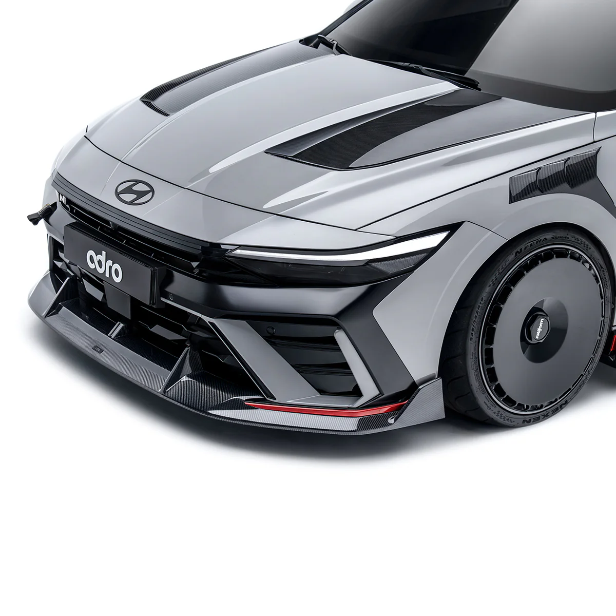 HYUNDAI ELANTRA N (FINAL EDITION) CARBON FIBER FRONT LIP - Image 2