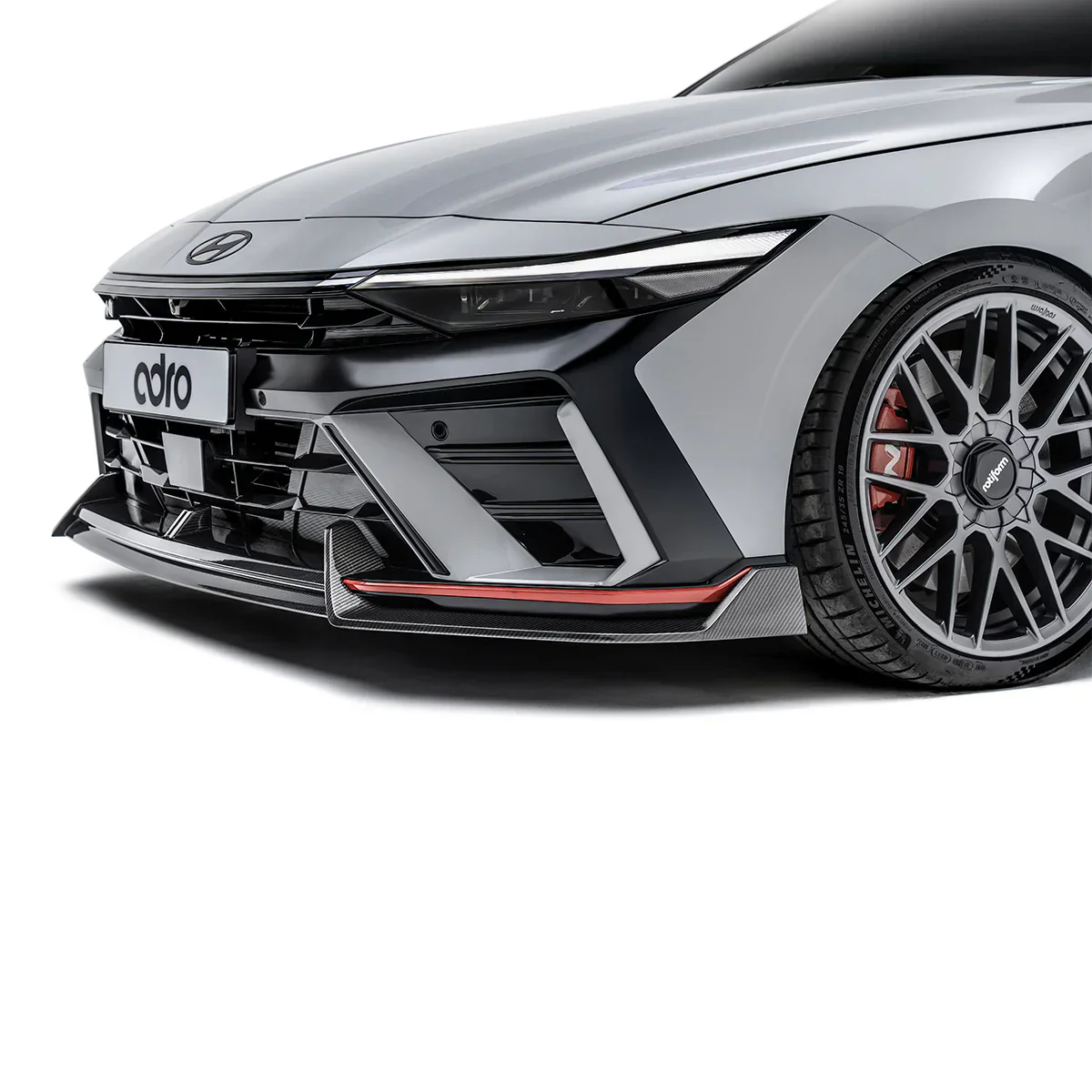 HYUNDAI ELANTRA N PE CARBON FIBER FRONT LIP - Image 2