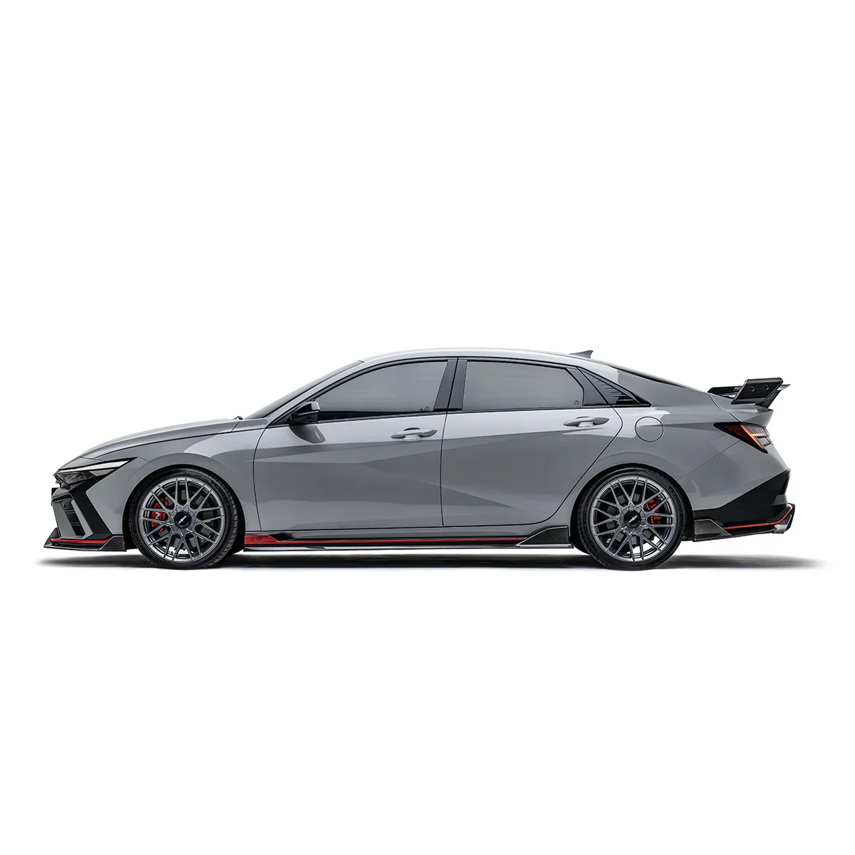 HYUNDAI ELANTRA N PE CARBON FIBER SIDE SKIRTS V2 - Image 2