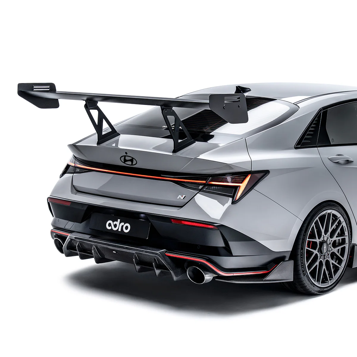 HYUNDAI ELANTRA N (FINAL EDITION) CARBON FIBER REAR DIFFUSER - Image 2
