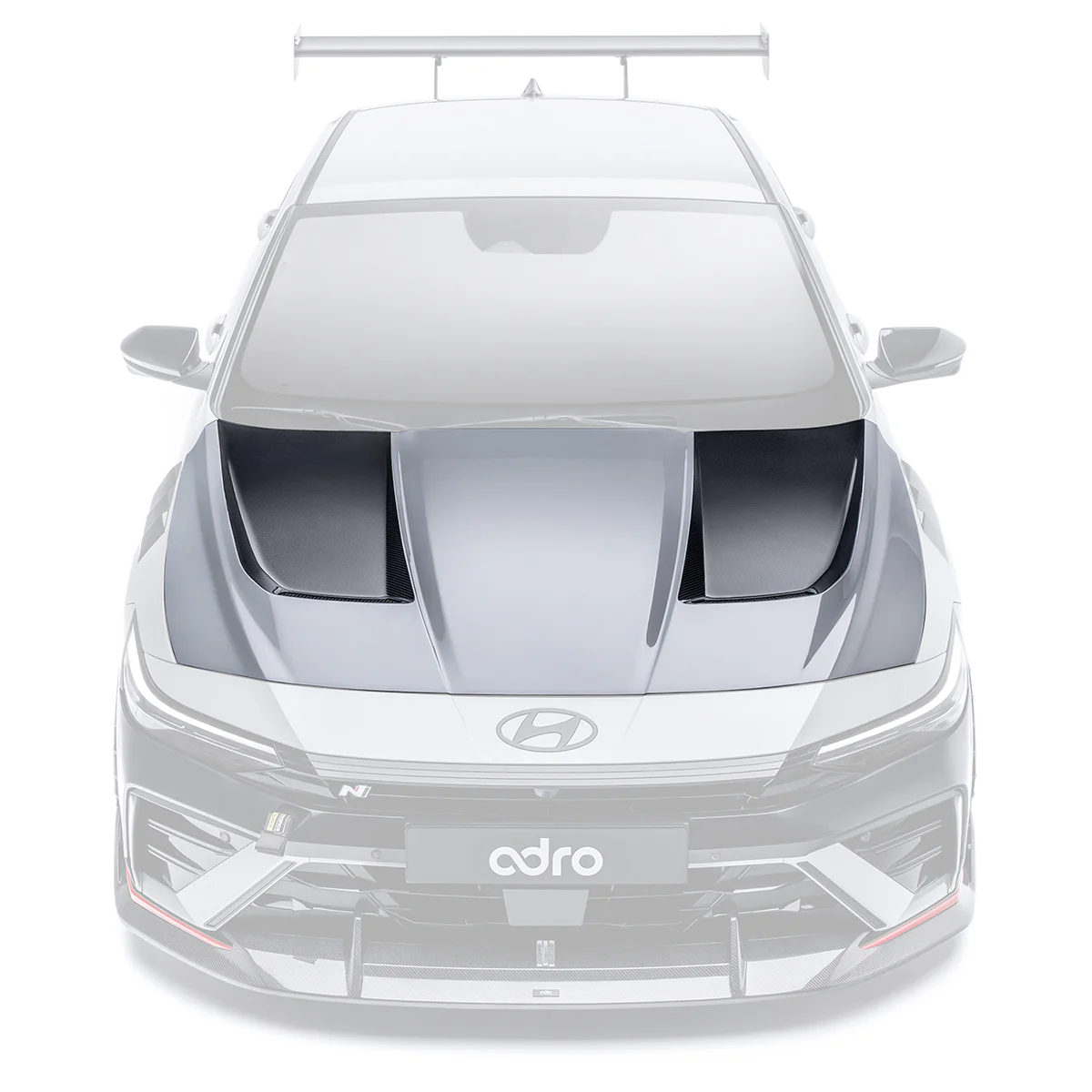HYUNDAI ELANTRA N (FINAL EDITION) PREPREG CARBON FIBER HOOD