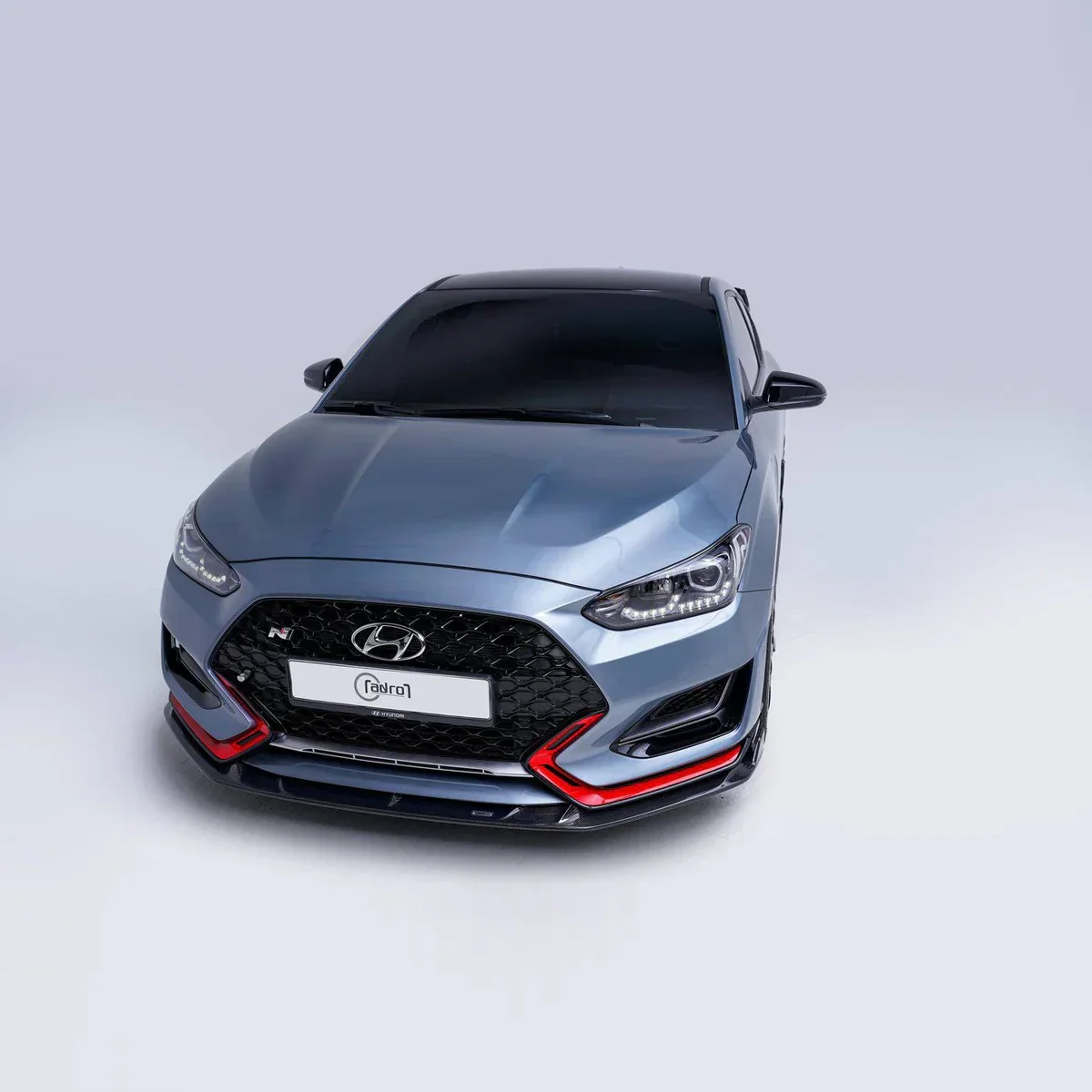 HYUNDAI VELOSTER N CARBON FIBER FRONT LIP (A TYPE) V2 - Image 5