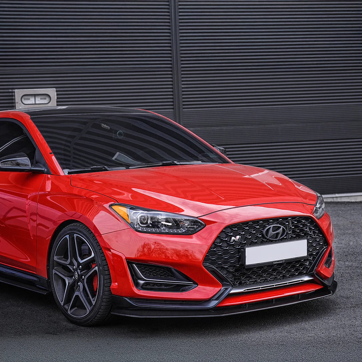 HYUNDAI VELOSTER N CARBON FIBER FRONT LIP V1 - Image 2