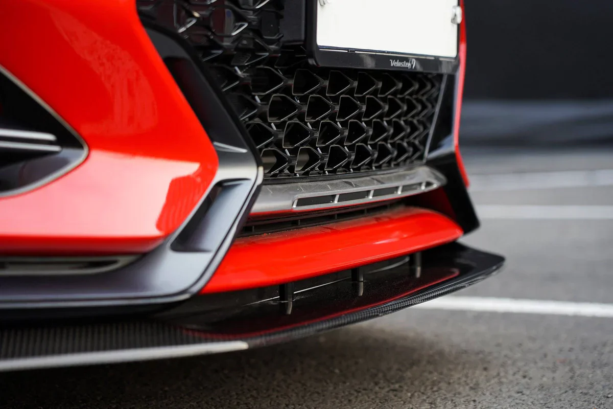 HYUNDAI VELOSTER N CARBON FIBER FRONT LIP V1 - Image 3