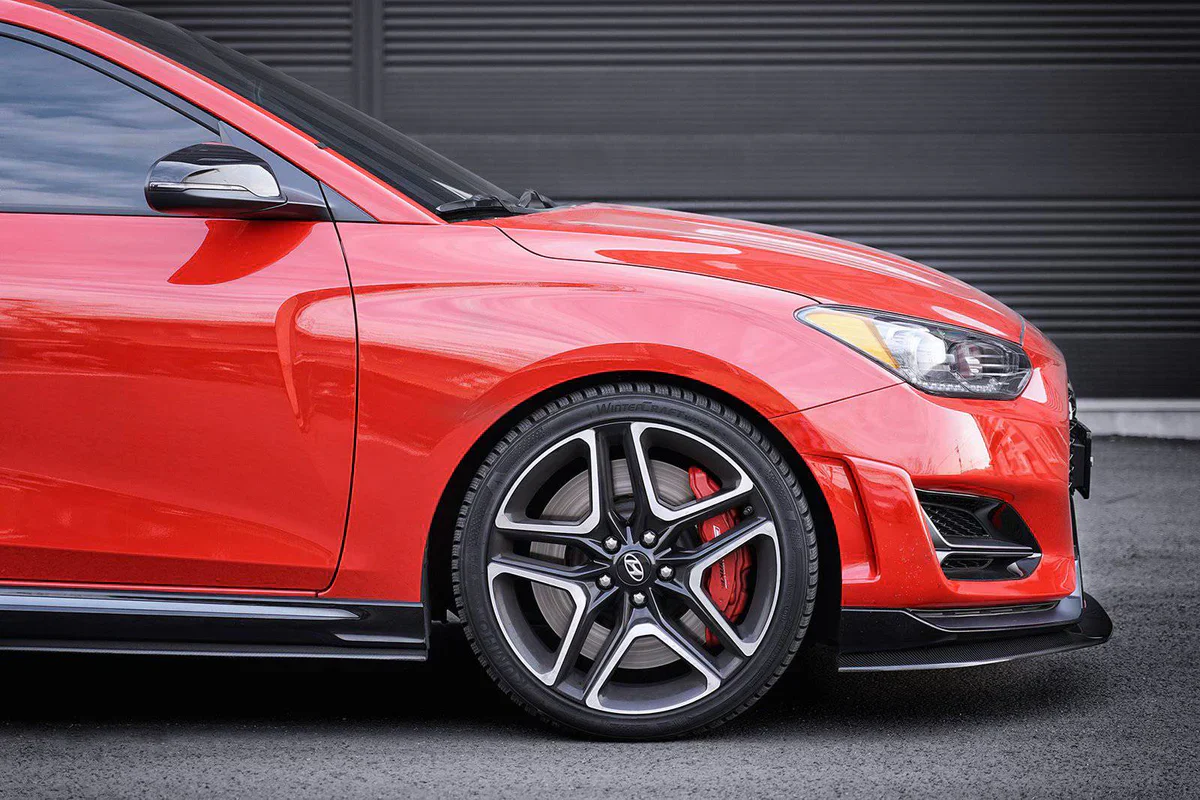 HYUNDAI VELOSTER N CARBON FIBER FRONT LIP V1 - Image 5