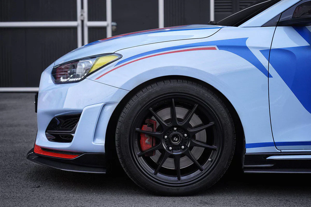 HYUNDAI VELOSTER N CARBON FIBER FRONT LIP V1 - Image 6