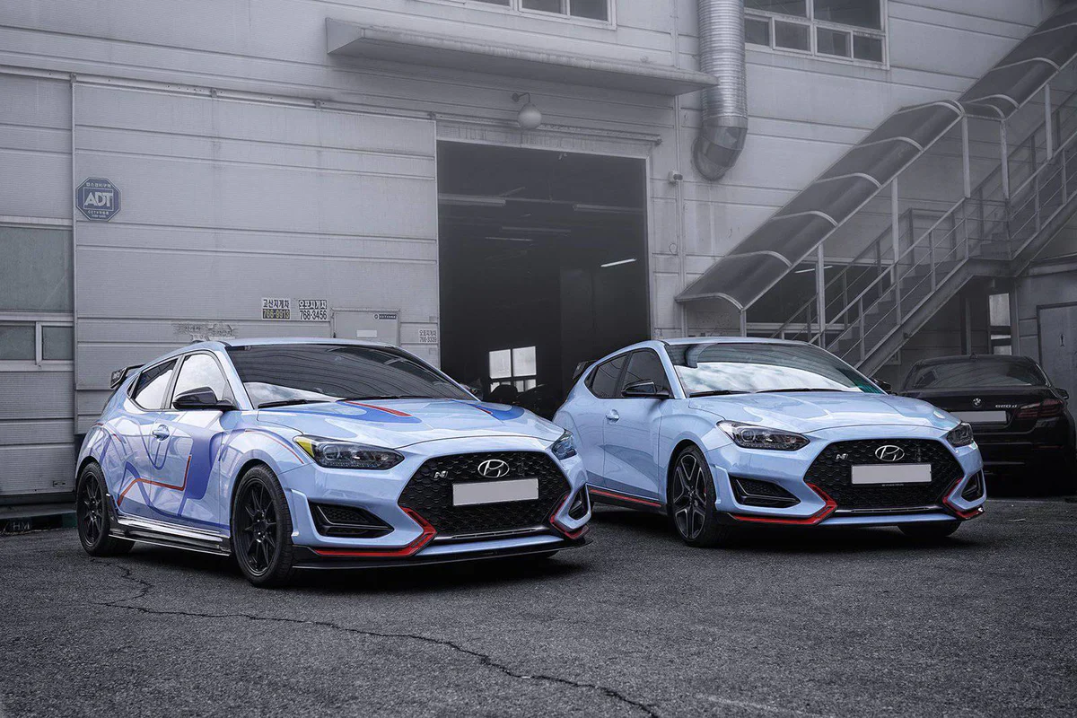 HYUNDAI VELOSTER N CARBON FIBER FRONT LIP V1 - Image 8