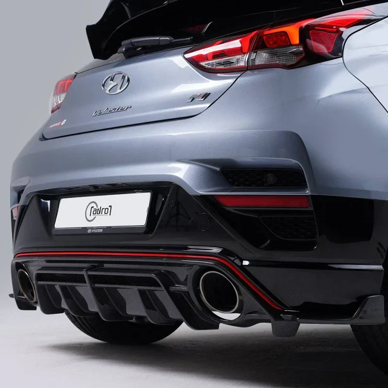 HYUNDAI VELOSTER N CARBON FIBER REAR DIFFUSER - Image 3