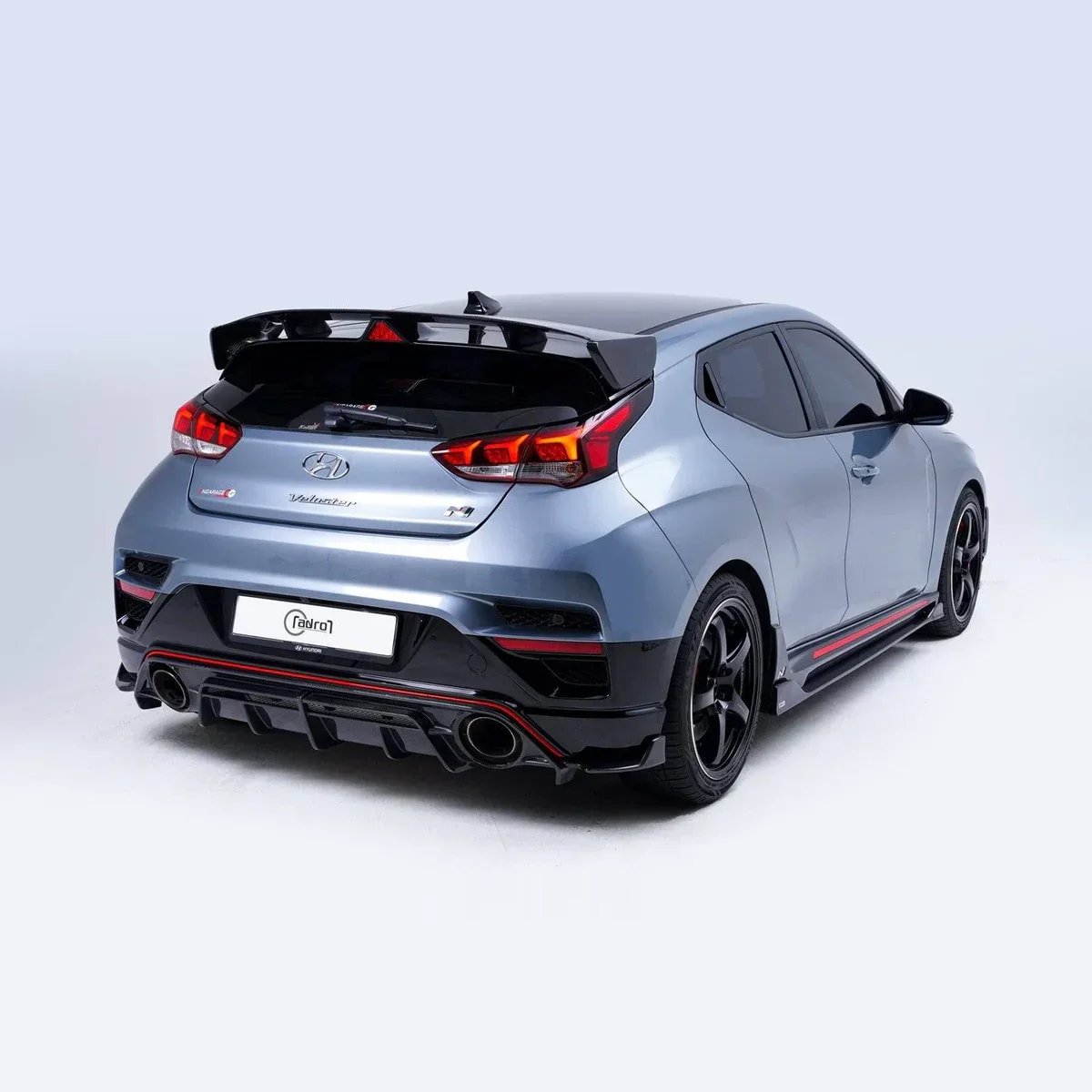 HYUNDAI VELOSTER N CARBON FIBER REAR DIFFUSER - Image 5