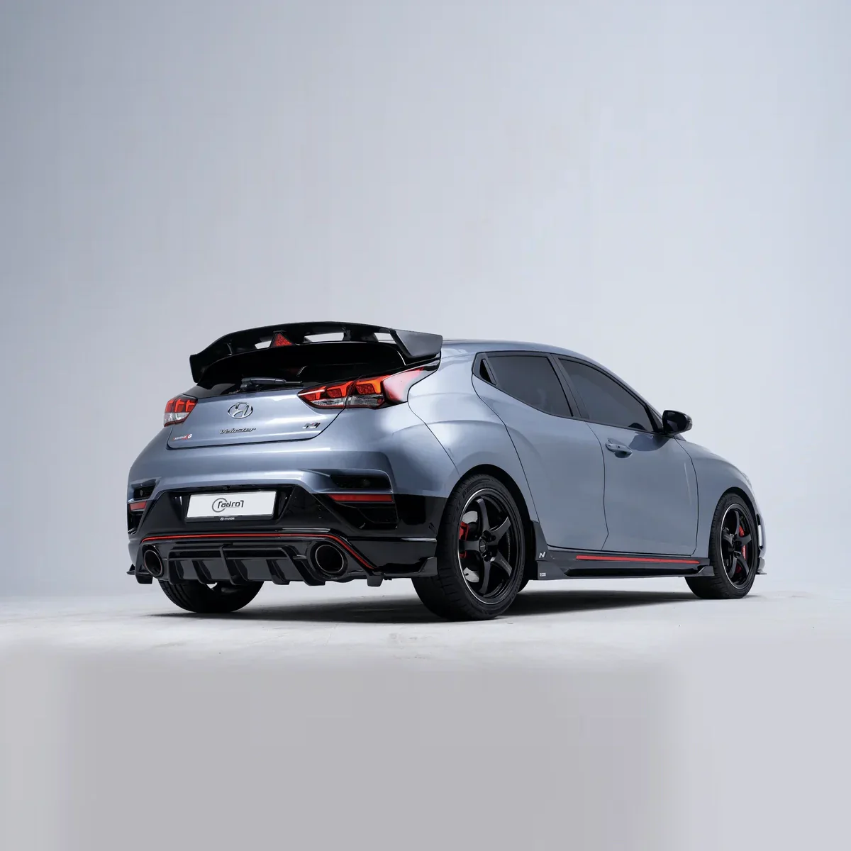 HYUNDAI VELOSTER N CARBON FIBER SIDE SKIRTS V2 - Image 4