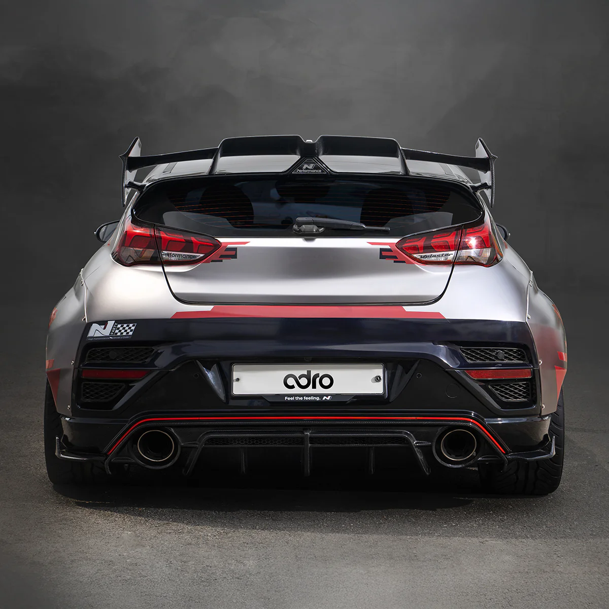 HYUNDAI VELOSTER N CARBON FIBER SPOILER V2 - Image 2