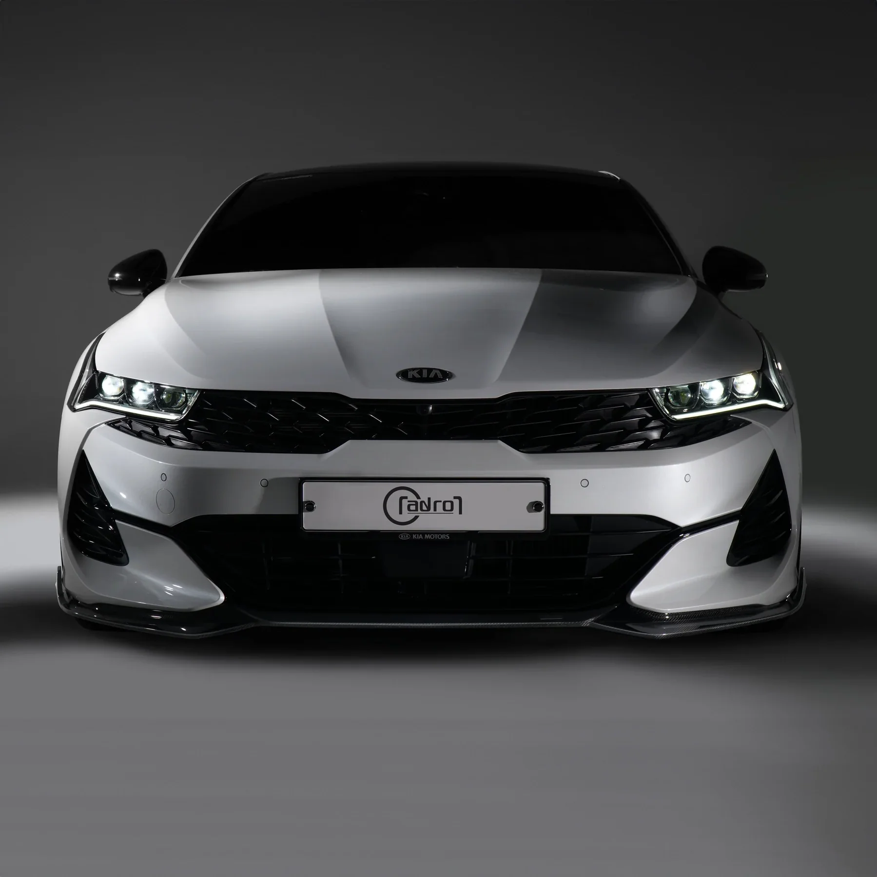 KIA K5 DL3 CARBON FIBER FRONT LIP - Image 2