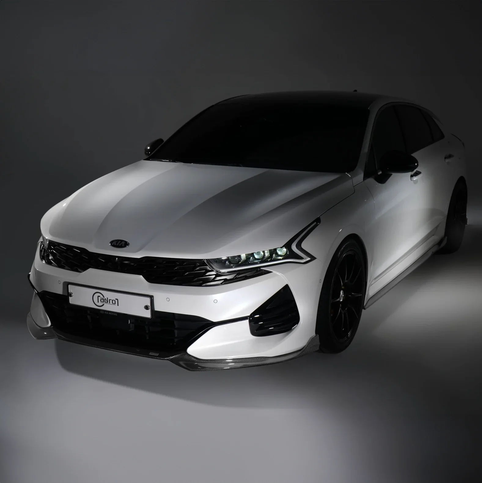 KIA K5 DL3 CARBON FIBER FRONT LIP - Image 5