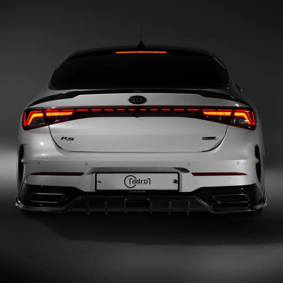 KIA K5 DL3 CARBON FIBER REAR DIFFUSER - Image 2