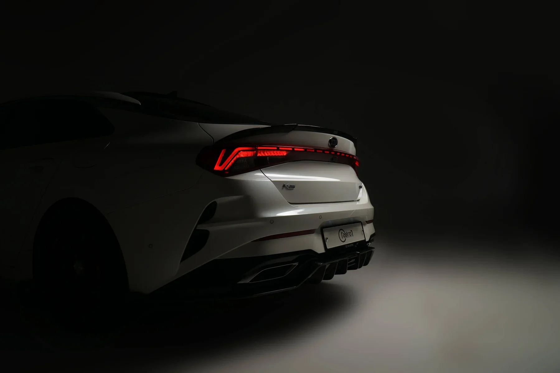 KIA K5 DL3 CARBON FIBER REAR DIFFUSER - Image 3
