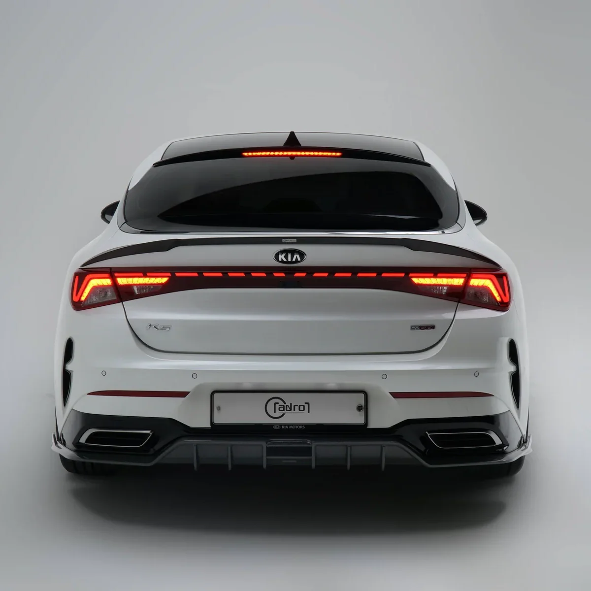 KIA K5 DL3 CARBON FIBER REAR DIFFUSER - Image 5