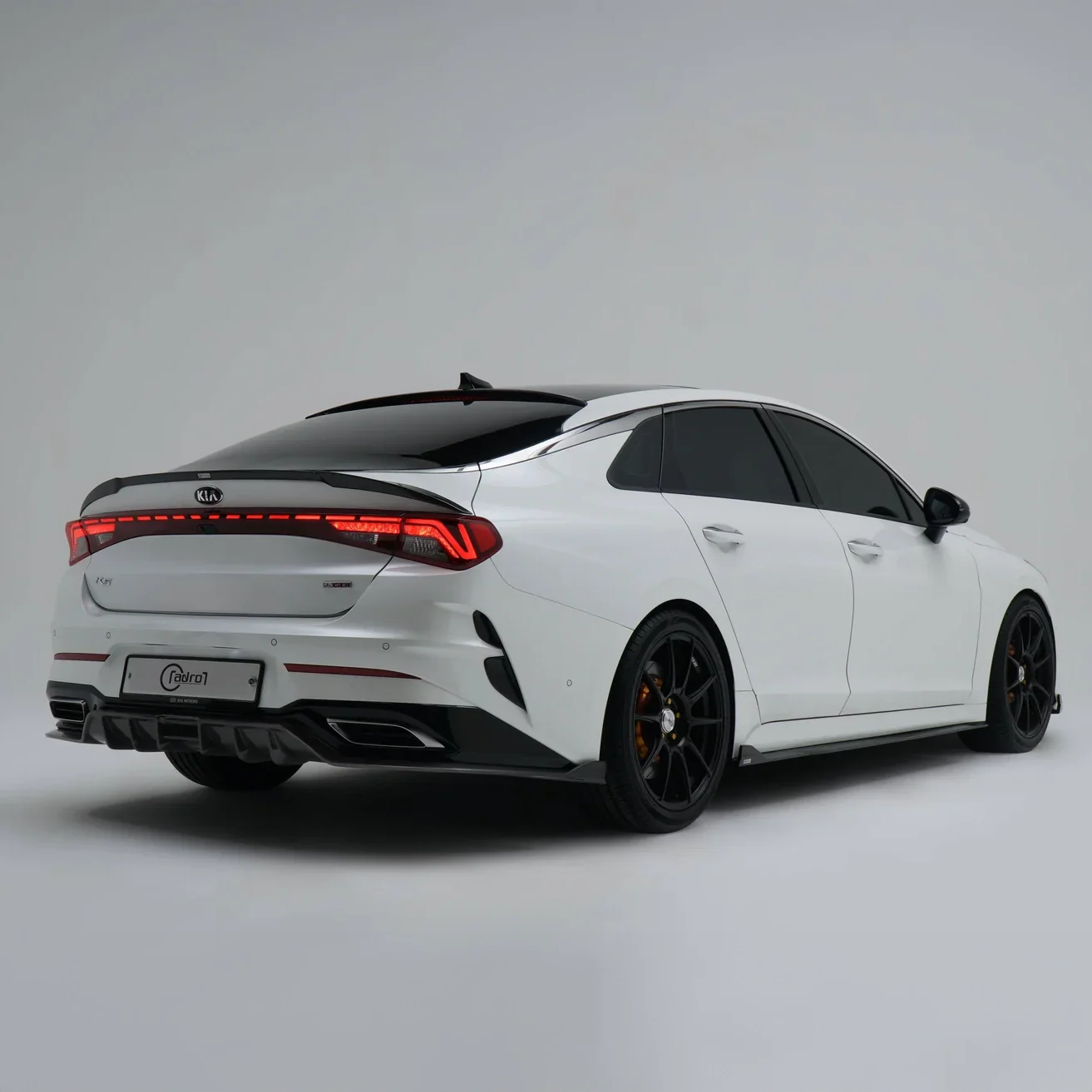 KIA K5 DL3 CARBON FIBER SIDE SKIRTS - Image 4