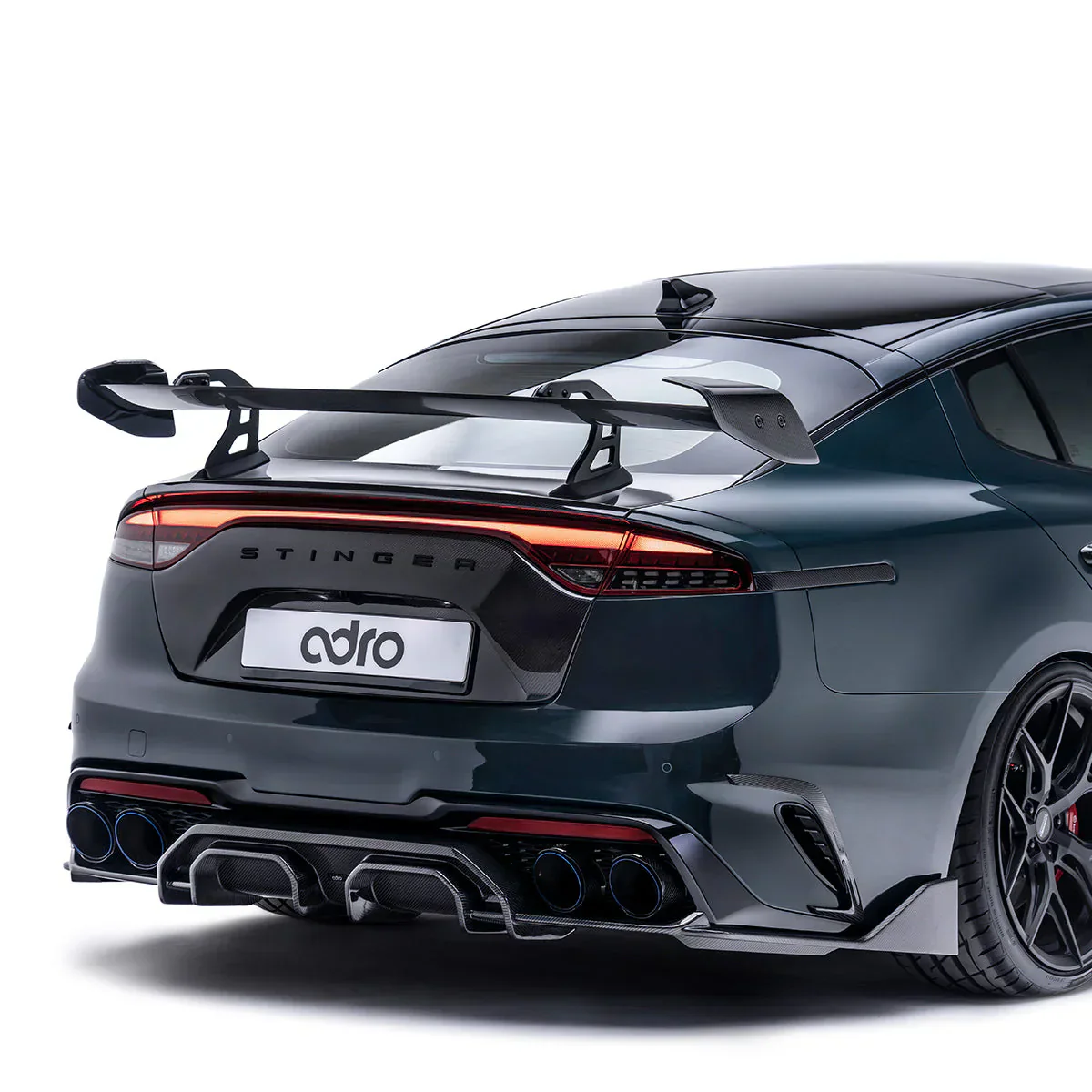 KIA STINGER AT-R2 SWAN NECK WING - Image 6