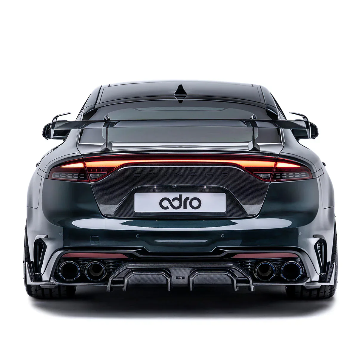 KIA STINGER AT-R2 SWAN NECK WING - Image 7