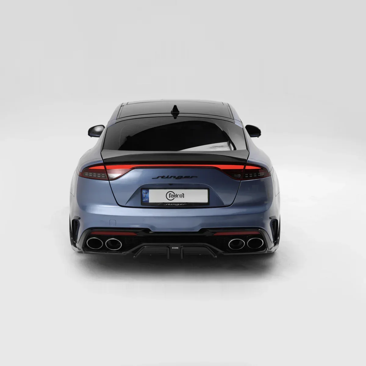 KIA STINGER CARBON FIBER REAR DIFFUSER V3 - Image 5