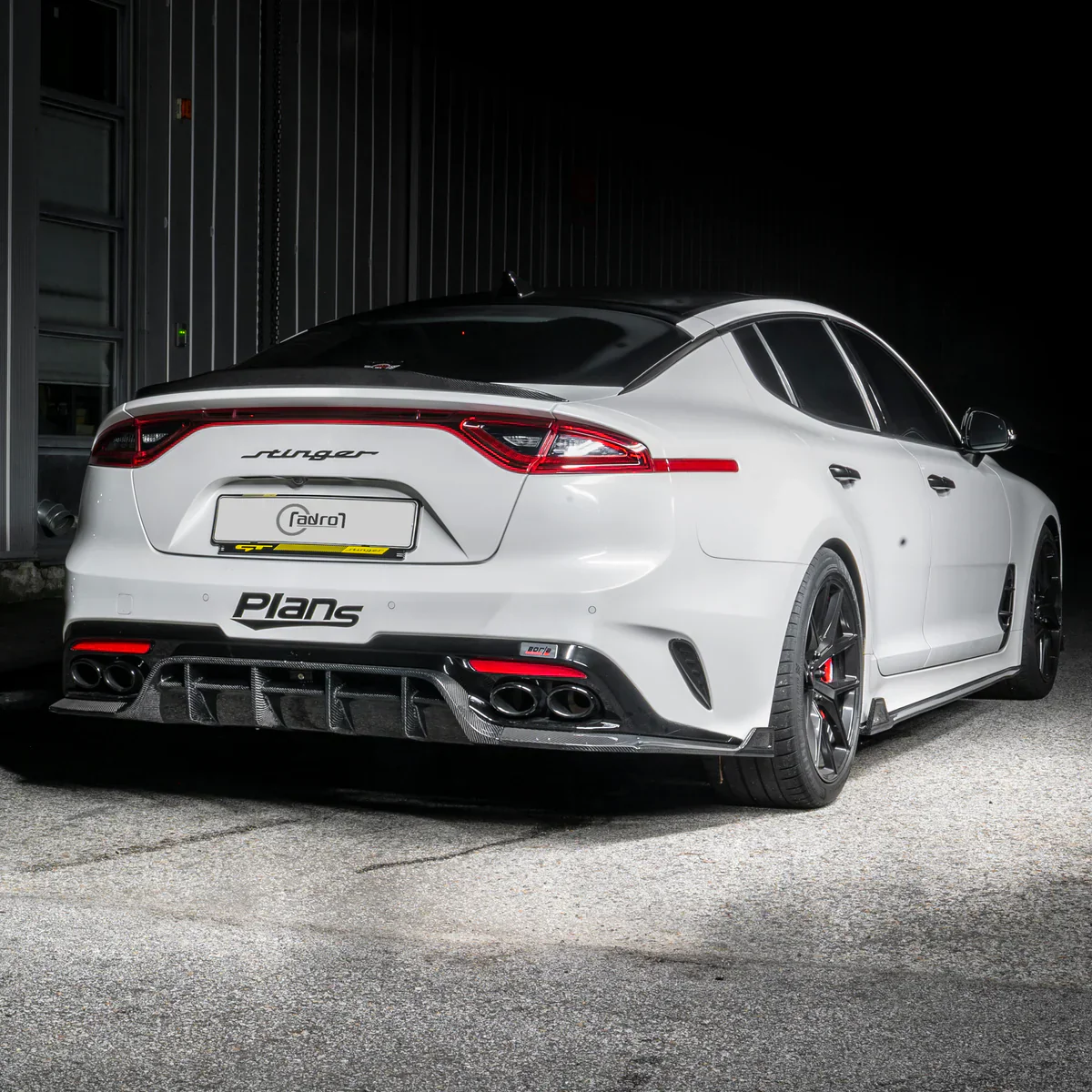 KIA STINGER CARBON FIBER SPOILER V2 - Image 4