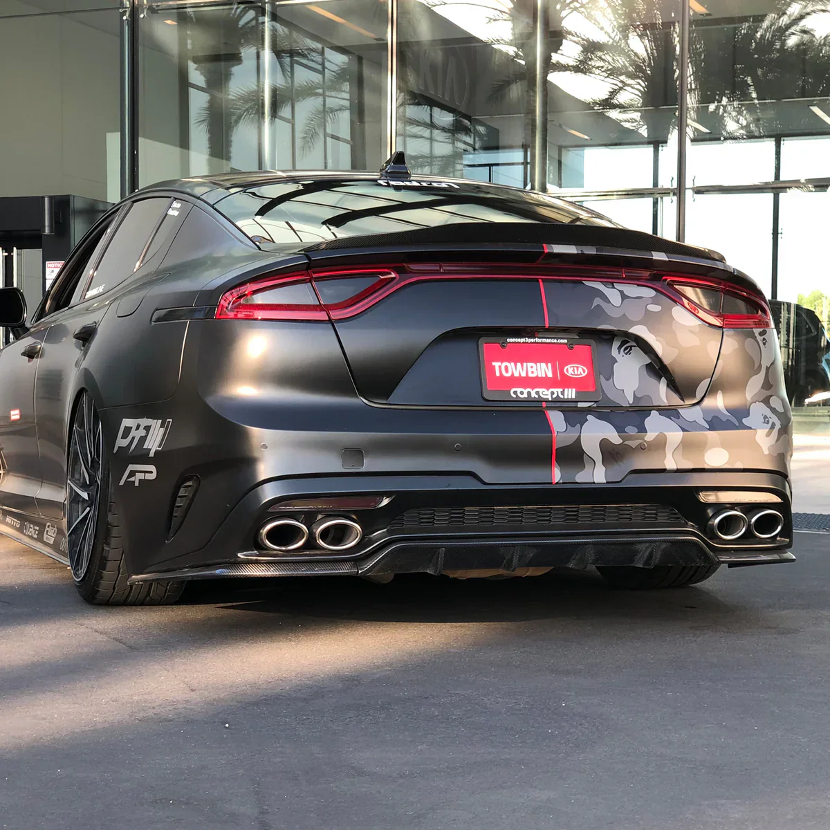 KIA STINGER CARBON FIBER SPOILER V2 - Image 6