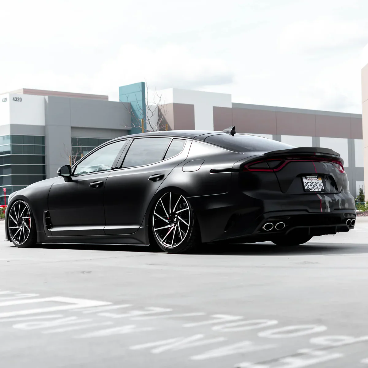KIA STINGER CARBON FIBER SPOILER V2 - Image 8
