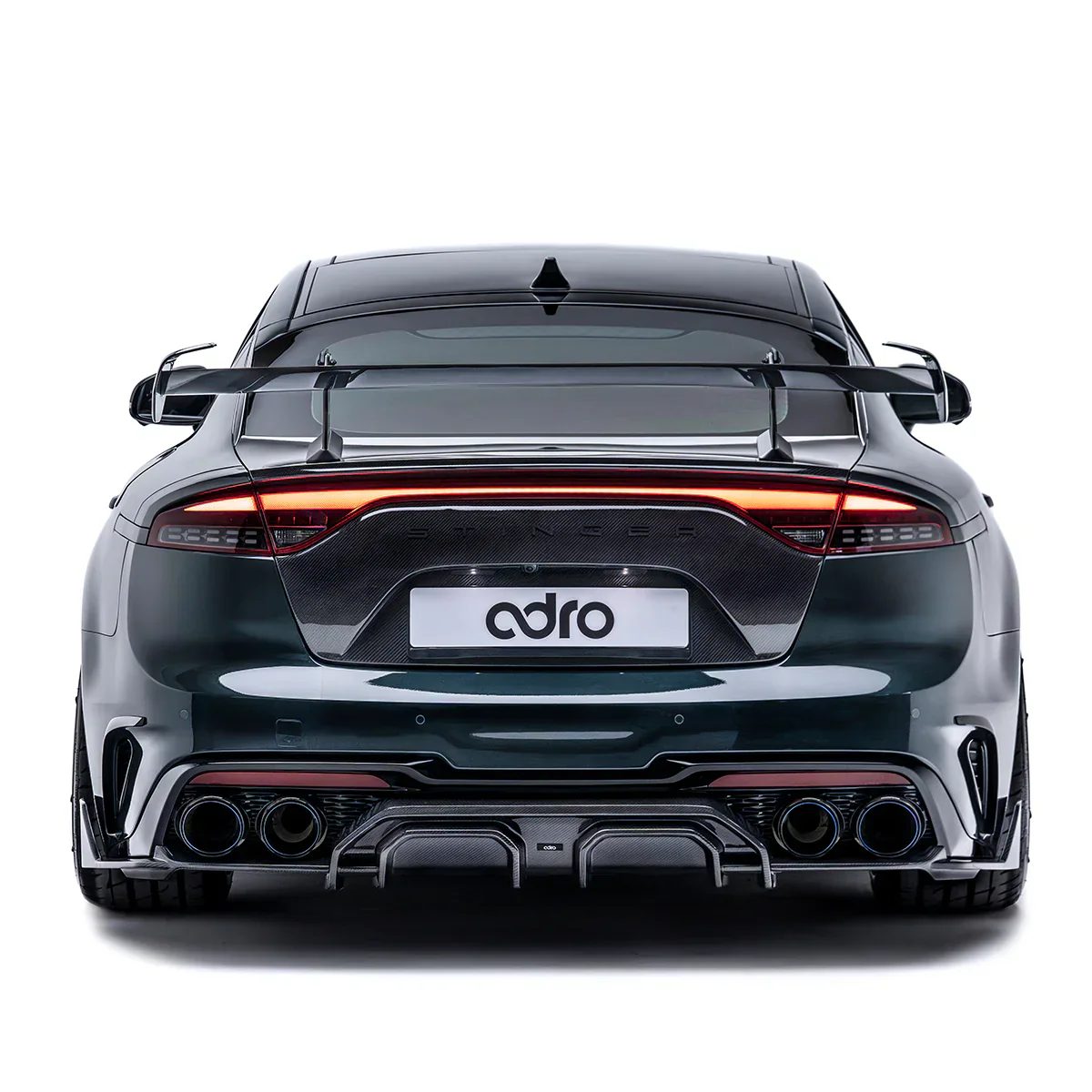KIA STINGER (FINAL EDITION) CARBON FIBER REAR DIFFUSER - Image 4
