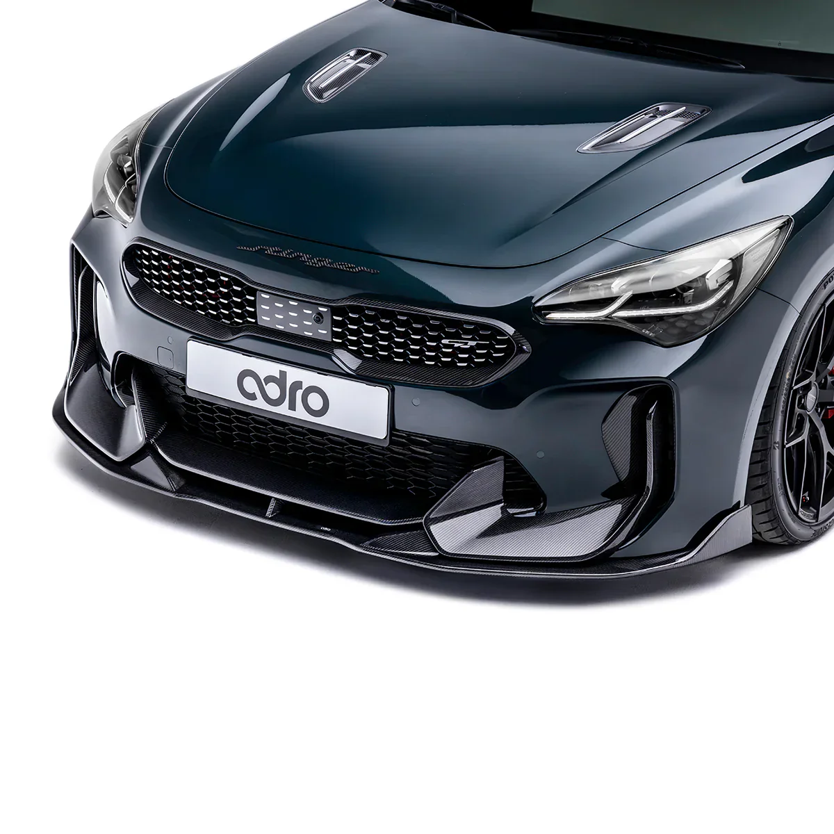 KIA STINGER (FINAL EDITION) CARBON FIBER UPPER + LOWER LIP SET - Image 2